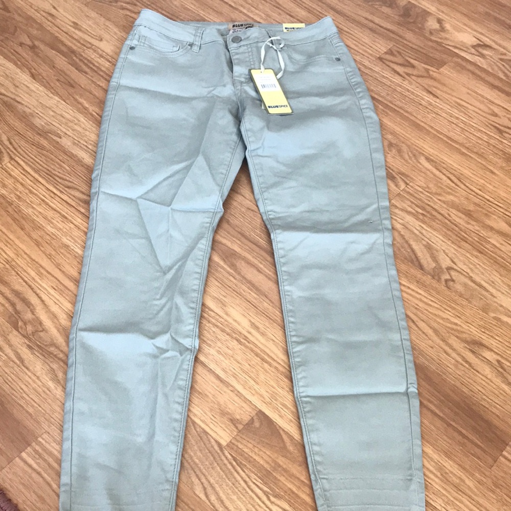Blue spice grey jeans size 7 NWT